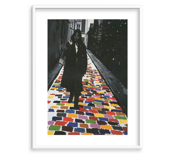 Gérard Fromanger - Florence rue d'Orchampt, 1975 - 2021