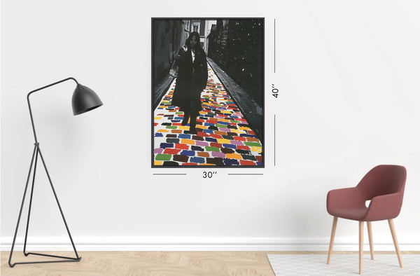 Gérard Fromanger - Florence rue d'Orchampt, 1975 - 2021