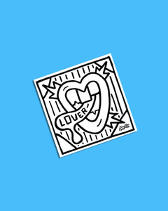 Timothy Goodman -  "Lover" Sticker