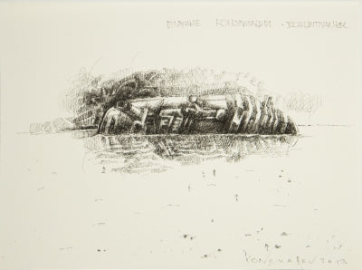 Alexander Ponomarev - Costa Concordia (Drawing #1), 2012